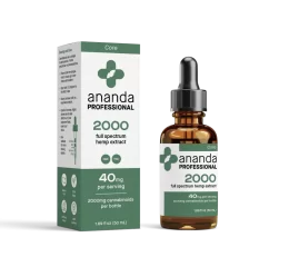 Ananda Full Spectrum 2000 CBD Cannabis Oil Premium Hemp Extract For Sale Online In Brisbane Queensland Australia
